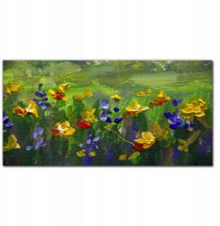 Coloray Vászonkép a nappaliba Festmény virágok 100x50 (010030010010000016952)