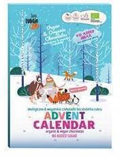 ME Gusto Adventi naptár csokoládéval, cukormentes , gluténmentes 100g (5907713373917)