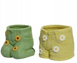 Kaemingk Virágmintás kerti virágcserép, napraforgós