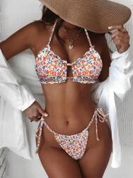 Shein EC11306 Shein Kétrészes Fürdőruha Virágmintás (28) S