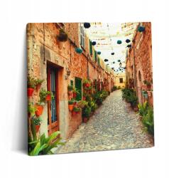 Wallfluent Canvas Fotó Vászon Inspiráló Nappali Utca Valldemossa Falu (010030010270000075985)