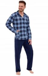 Cornette Férfi pizsama Cornette 114/72 pamut, cipzáras, M (PM-114-00M-684901-72)