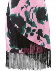 Bonprix 40-ES Szatén Rojtos Szoknya