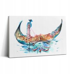 Wallfluent Fotótapéta Szoba Inspiráló Absztrakt Olaszország Gondolák 30x20 cm (010030010150000074851)