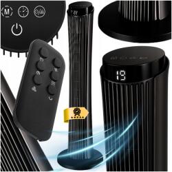  Oszlopventilátor, távirányító, ionizáció, 87cm magas (CICHY WENTYLATOR KOLUMNOWY Z PILOTEM)