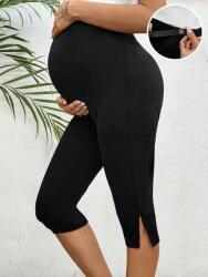 Shein WC23219 Shein Kismama Leggings Fekete 3/4 (27) 46