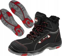 ART.MAS Téli Munkavédelmi Bakancs Bélelt Bőr Nubuk Hótaposó 39-ES (BTNRED OC S1)