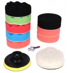  Polírozó korong szett 80mm 11db (35898)