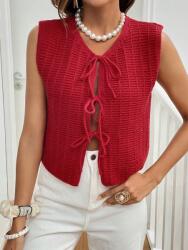Shein Piros Kötött Felső (s) (595462)
