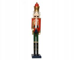  Dekoráció LED-es diótörő figura piros (dekoracja świąteczna boże narodzenie)