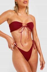 Boohoo Női Fürdőruha Bordó 40 L