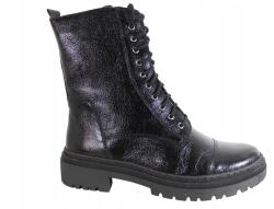 Wasak Bokacsizma Wasak 0640, Size 37 (24cm), bőr, fekete lakk (0640)