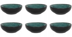 MPLCo Tálka Szett 6 Db-os Mártogatós Tál Black Jeans Bottle Kerámia 12x4cm (24322042)