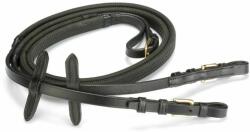 DASLÖ Gumi ló kantár rozsdamentes acél csatok póni Daslö fekete