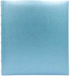 Poldom Hagyományos album 60 oldal kék csillámos elegáns modern (BD60pg/cr)