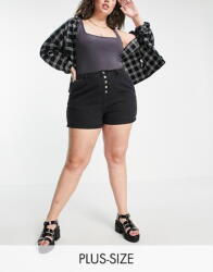  Urban Bliss Plusz Farmer Rövidnadrág Gombokkal (46) (563652)