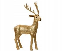 Kaemingk Karácsonyi dekoráció lameta szarvas arany 21x45x75cm