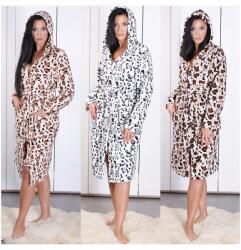 Női Fürdőköpeny Pamut Meleg Párduc Kapucnis 1140# Kiárusítás