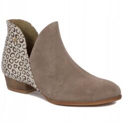 Maciejka Bézs Női Bakancs Maciejka 04091-55 Velúrbőr Divatos MÉRET39 (04091-55/00-5)