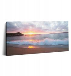 Wallfluent Vászonkép Fali Dekoráció A dolgozószobába Tenger Tengerpart és Naplemente (010030010010000276813)