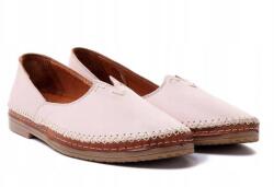 Manitu Rózsaszín Manitu Női Bőr Félcipő Lapos Sarokkal 840007-42 38-AS Méret (840007-42)