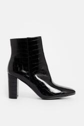 Coast J71105 Coast Fekete Sima Sarkú Bokacsizma 38-AS (ACC02192)