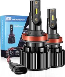  penobon H11 Led reflektor izzók 50W 16000 lm 6500K