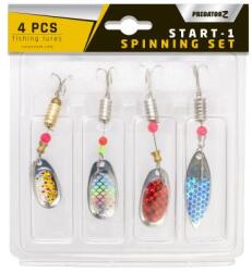 CARP ZOOM Pz start-1 pergető szett, 4 g, 5 g, különböző színek, 4 db (CZ2513) - nextfish