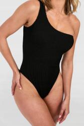 Boohoo DC23303 Boohoo Texturált Egyvállas Fürdőruha (34) XXL