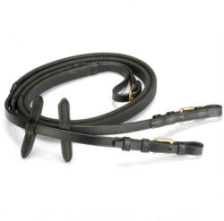 DASLÖ Gumi ló kantár rozsdamentes acél csatok póni Daslö sárga