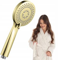 Deante Zuhanyfej 3 funkciós Csiszolt arany Anti Calc (NQA R51S)