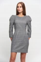 LIU JO Monokromatikus, Rövid Ruha, Size M, rács mintás, 3/4-es ujjú (390875)