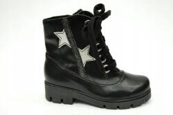 Kornecki 6744 Lány téli Trapper fekete Bakancs r 28 (06744)