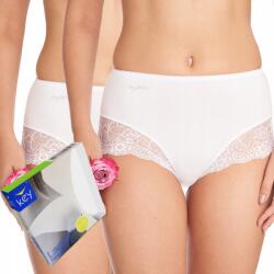 Key bugyi női bikini 2PAK 2db Lpf 111 fehér XXL (5904765572282)