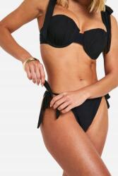 Boohoo LC62313 Boohoo Kötött Bikinialsó Fekete Sima (27) L