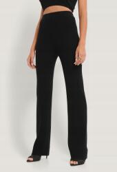 NA-KD X2E318*NA-KD Fekete Viszkóz Nadrág 36 S 1N02