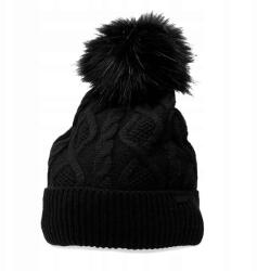 4F Téli sapka pomponnal 4F fekete (4FAW23ACAPF297-20S)