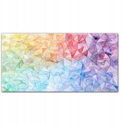 Coloray Vászonkép keretben Háromszögek geometria 100x50 cm (010030010010000017437)