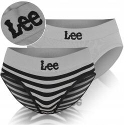 Lee Bugyi Női bugyi Poliamid 42111 Szürke Csíkos 2 db S-es méret