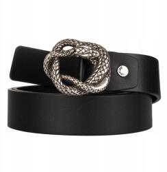 Just Cavalli férfi bőr öv Nodo Snake Made in Italy Új 85-ös méret (77QA6F40)