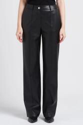 Liu Jo Fekete Egyenes Cipzáras Nadrág (36) (590925)