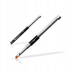 Silcare Zselés ecset gyöngyökkel 6# fekete