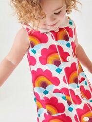 Shein CC11105 Shein Mintás Lány Ruha Zsebek Gombok (23) 116