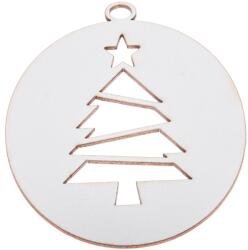 Bartu Karácsonyfa Bomba Prémium Medál fehér karácsonyfa