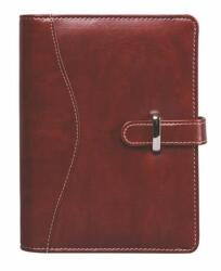 Saturnus Kalendárium, gyűrűs, betétlapokkal, "L", műbőr, SATURNUS, "437", bordó (23SL437-002)