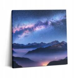 Wallfluent Vászonkép Ökológiai Előszobába Csillagos égbolt a hegyek felett (010030010270000276801)