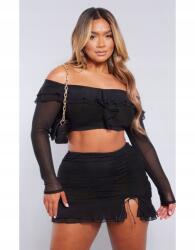 Prettylittlething Hálós Mini Szoknya (36) (563592)