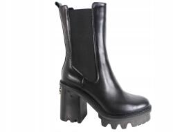 Carinii Bokacsizma Carinii B9802 MÉRET38 Bőr Fekete Lico (b9802)