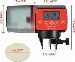 Automatyczny karmnik do ryb 200ml 4 cykle karmienia 360° obrót LCD (6PT0034717)