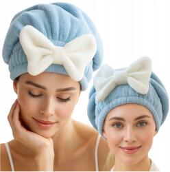 MAKOIA Turbán Hajszárító Törölköző Fejre Mikroszálas Nedvszívó (gruby szybkoschnący miekki mikrofibra)